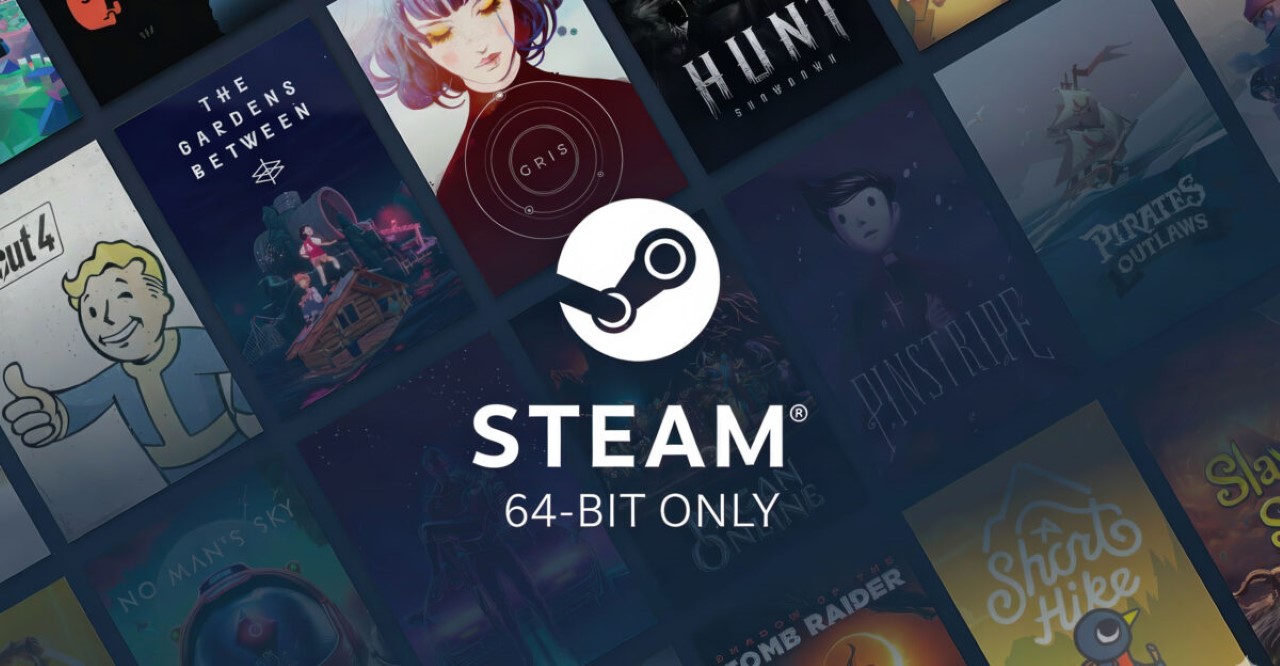 Steam bỏ hỗ trợ hệ điều hành 32-bit từ 2026