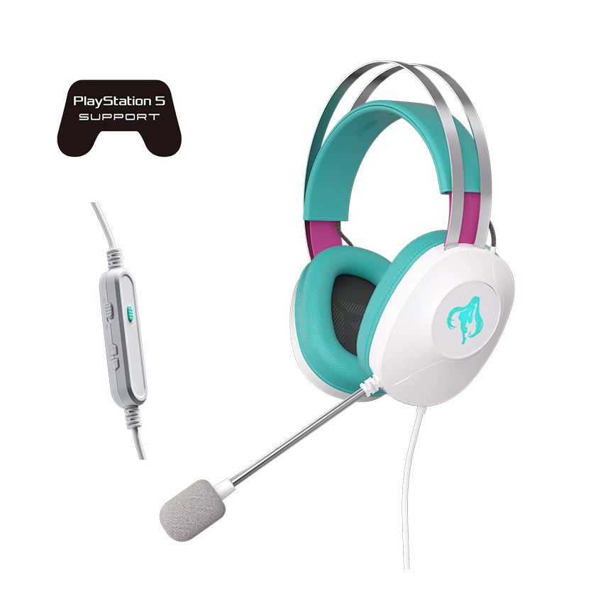 Tai nghe Gaming có dây ASUS TUF H1 Gen II - Hatsune Miku Edition 1