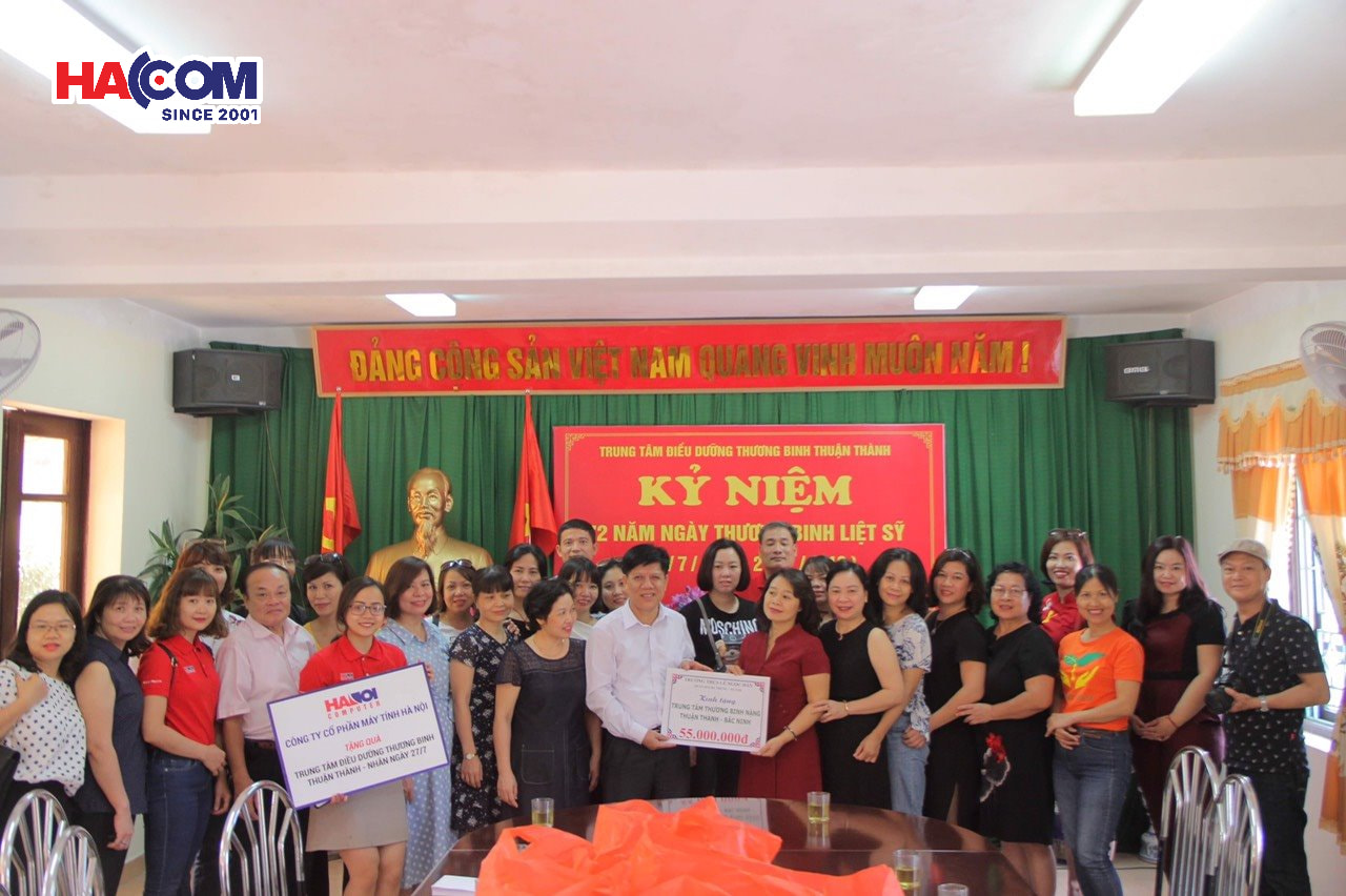 Công đoàn HACOM từ thiện ngày Thương binh Liệt sĩ - Ảnh 1
