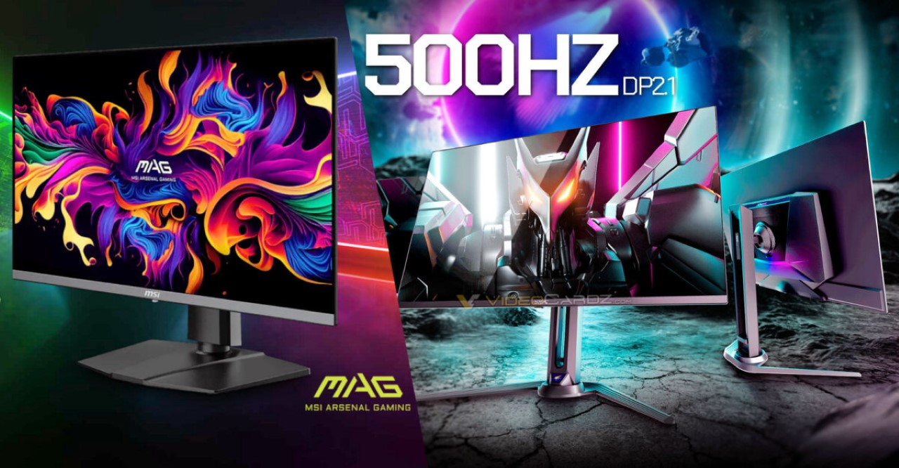 Gigabyte và MSI ra mắt màn hình QD-OLED 27 inch 500Hz cho esport