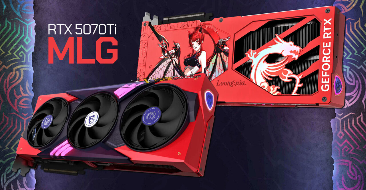 MSI RTX 5070 Ti MLG: GPU đỏ duy nhất, giá 899 USD