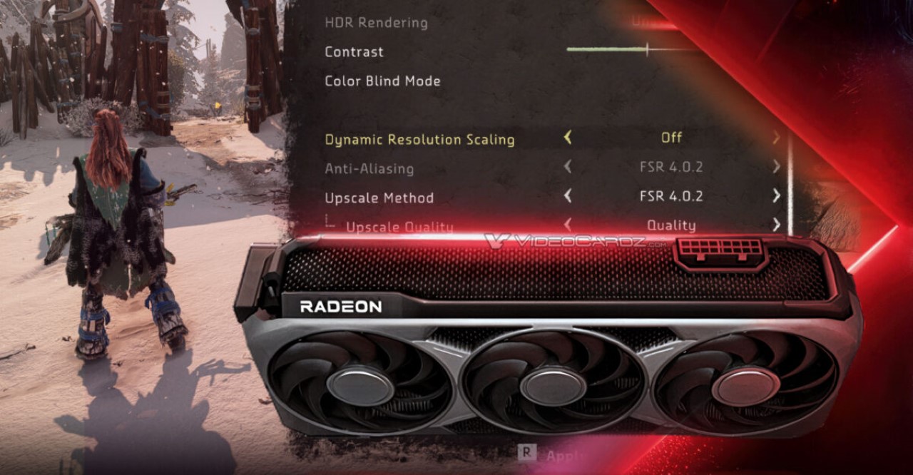 AMD FSR 4 hoạt động trên game FSR 3.1 qua thay thế DLL