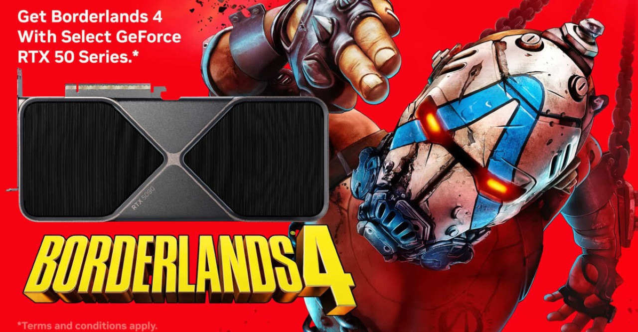 tặng Borderlands 4 với RTX 5070 trở lên