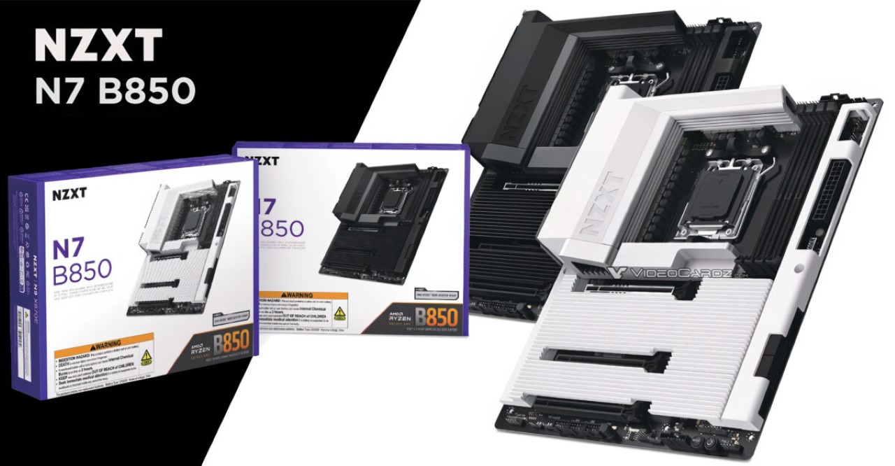 AMD Ryzen 5 9500F và bo mạch chủ NZXT N7 B850 cho AM5
