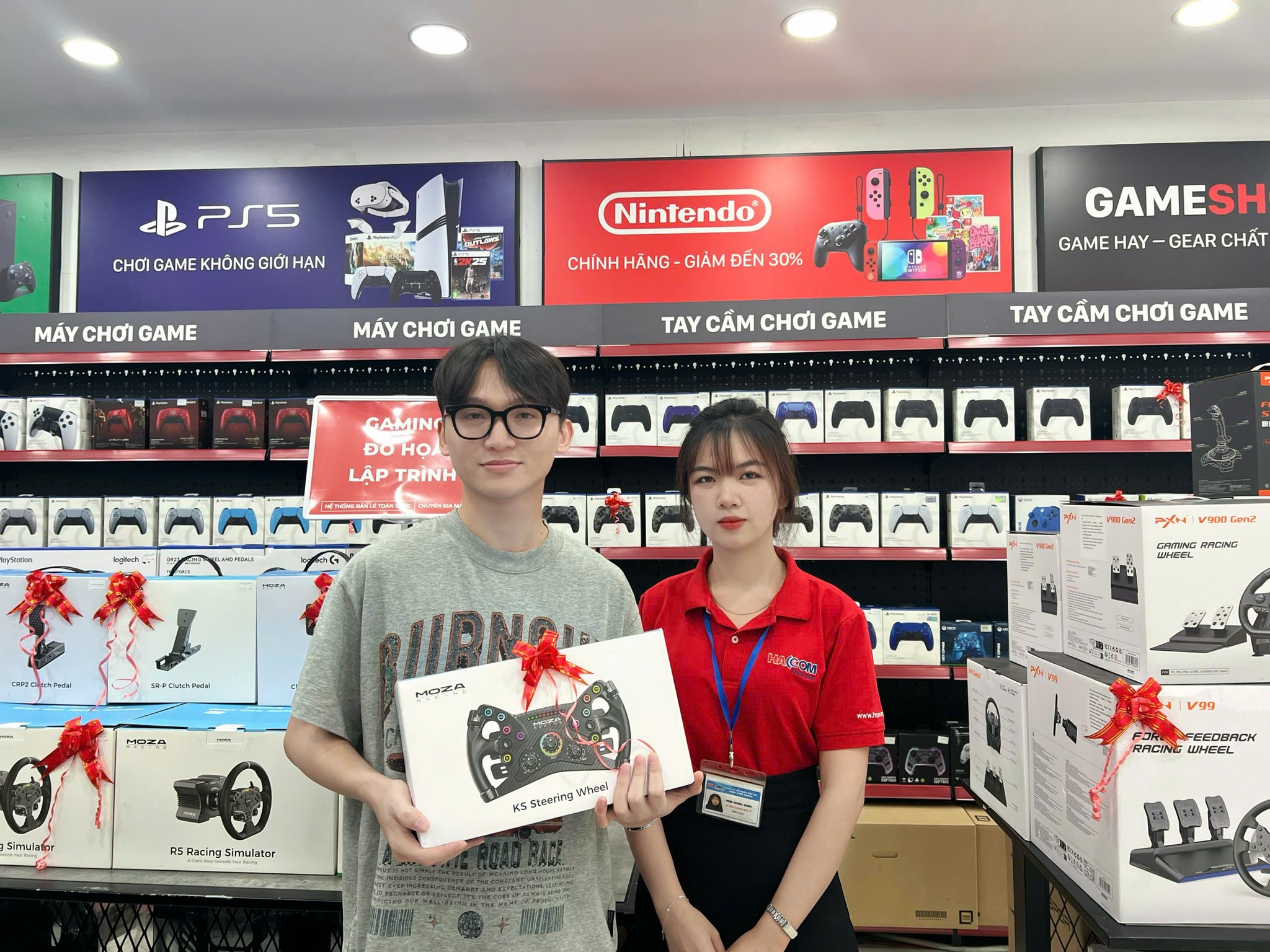 VÔ LĂNG MOZA KS STEERING WHEEL 8