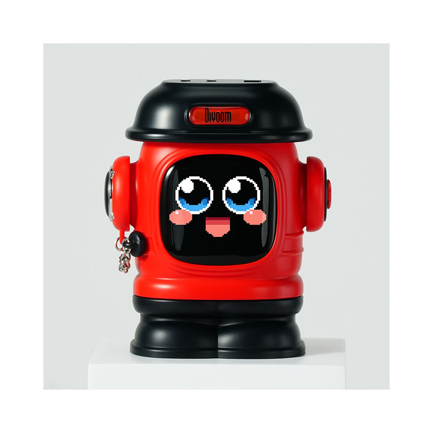 CỦ SẠC DIVOOM DIPOW-65 MÀN HÌNH LED 2C1A, MÀU ĐỎ