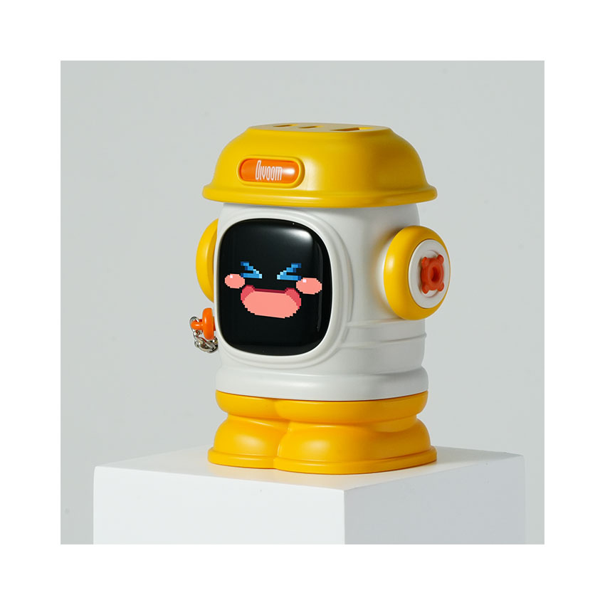 Củ sạc Divoom Dipow-65 màn hình LED 2C1A, màu vàng - Hình 3