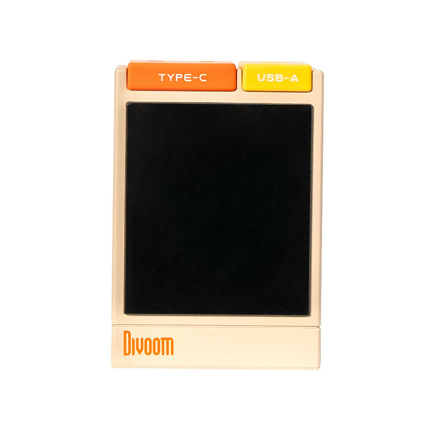 Củ sạc Divoom Dipow-67 màn hình LED 2C1A, màu trắng