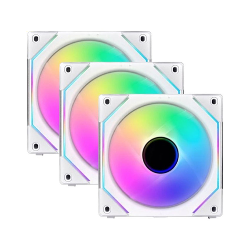 FAN CASE LIAN-LI UNI FAN SL-INF WIRELESS REVERSE 120 WHITE (PACK 3C)