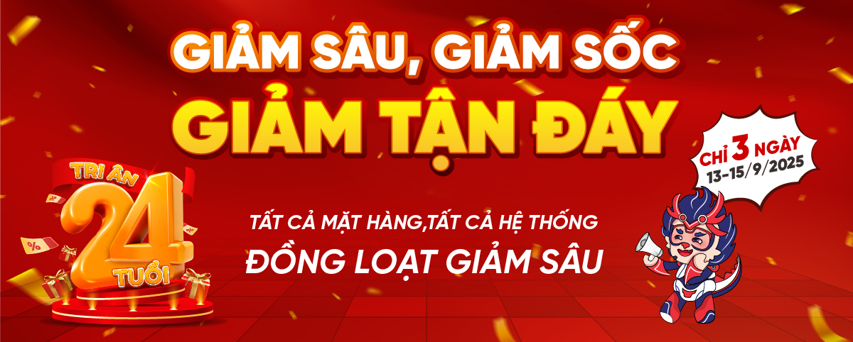 HACOM Giảm Tận Đáy Mừng Sinh Nhật