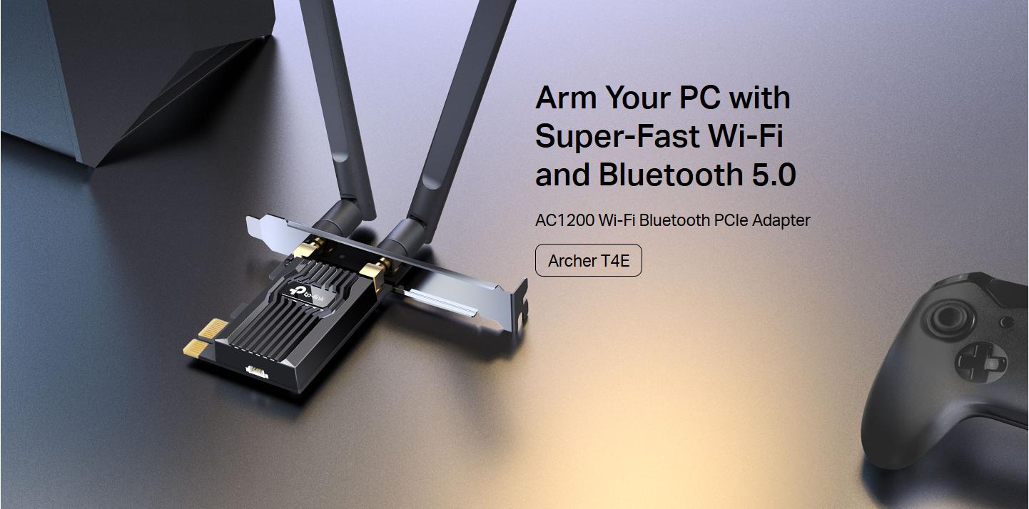 TP-link archer T4E wireless AC1200Mbps