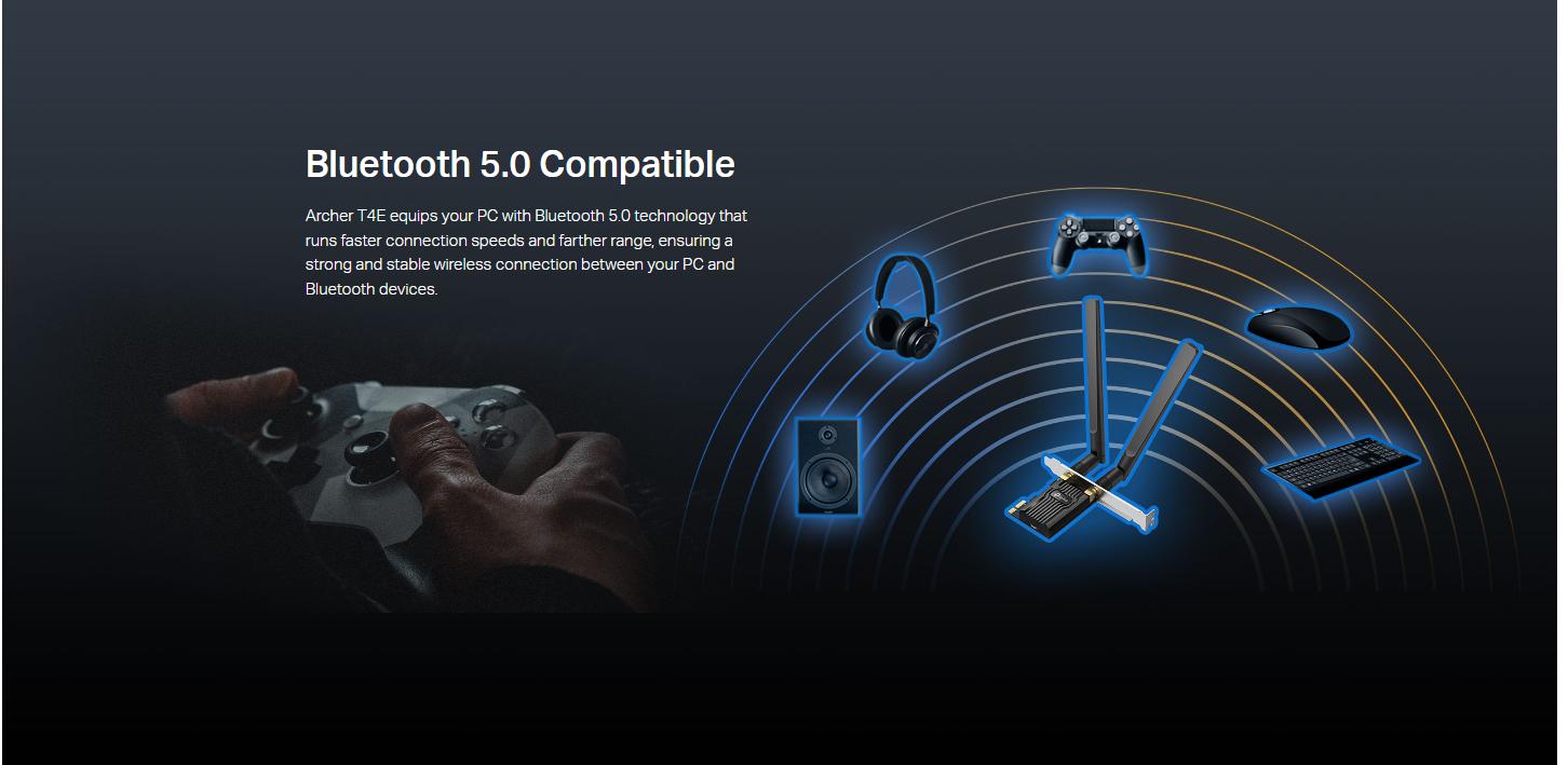 TP-link archer T4E wireless AC1200Mbps 3