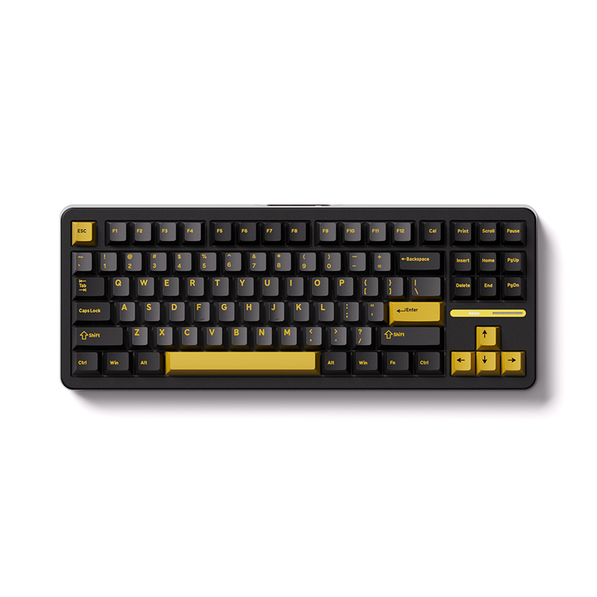  Bàn phím AKKO TAC87 Black & Gold Mirror USB type C 1