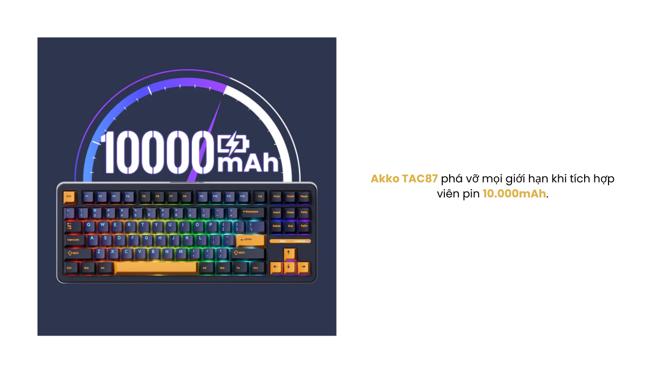 Bàn phím AKKO TAC87 Horizon Mirror 4