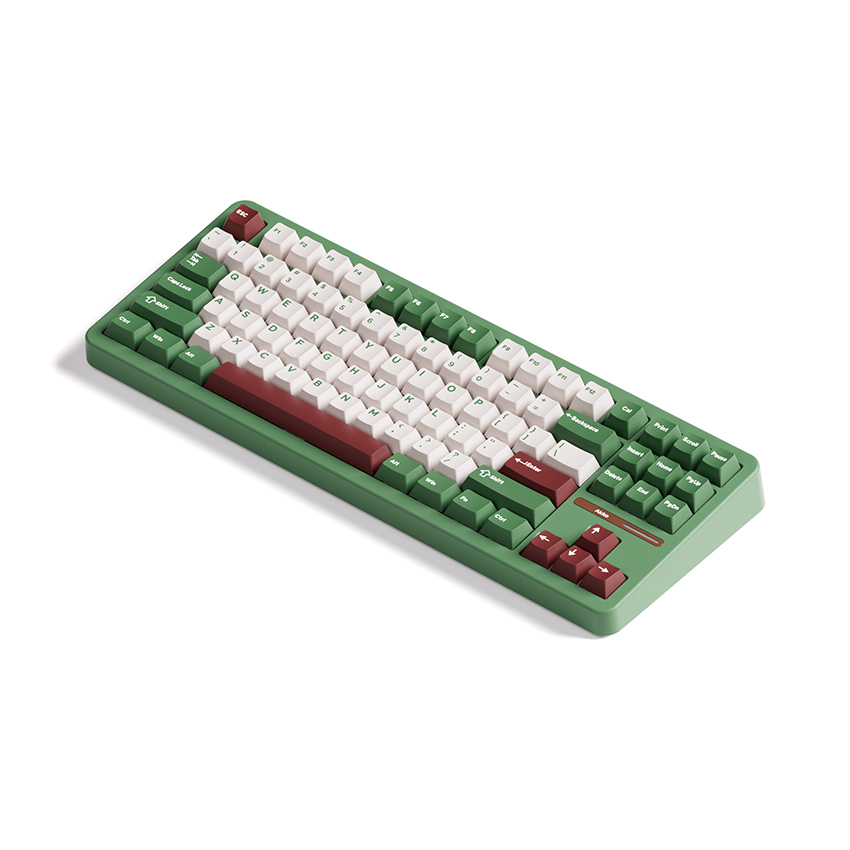 Bàn phím AKKO TAC87 Matcha Red Bean Stellar Rose 3
