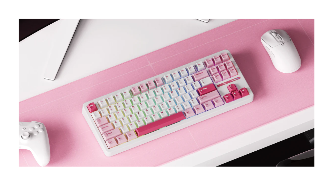 Bàn phím AKKO TAC87 Prunus Lannesiana Stellar Rose 1