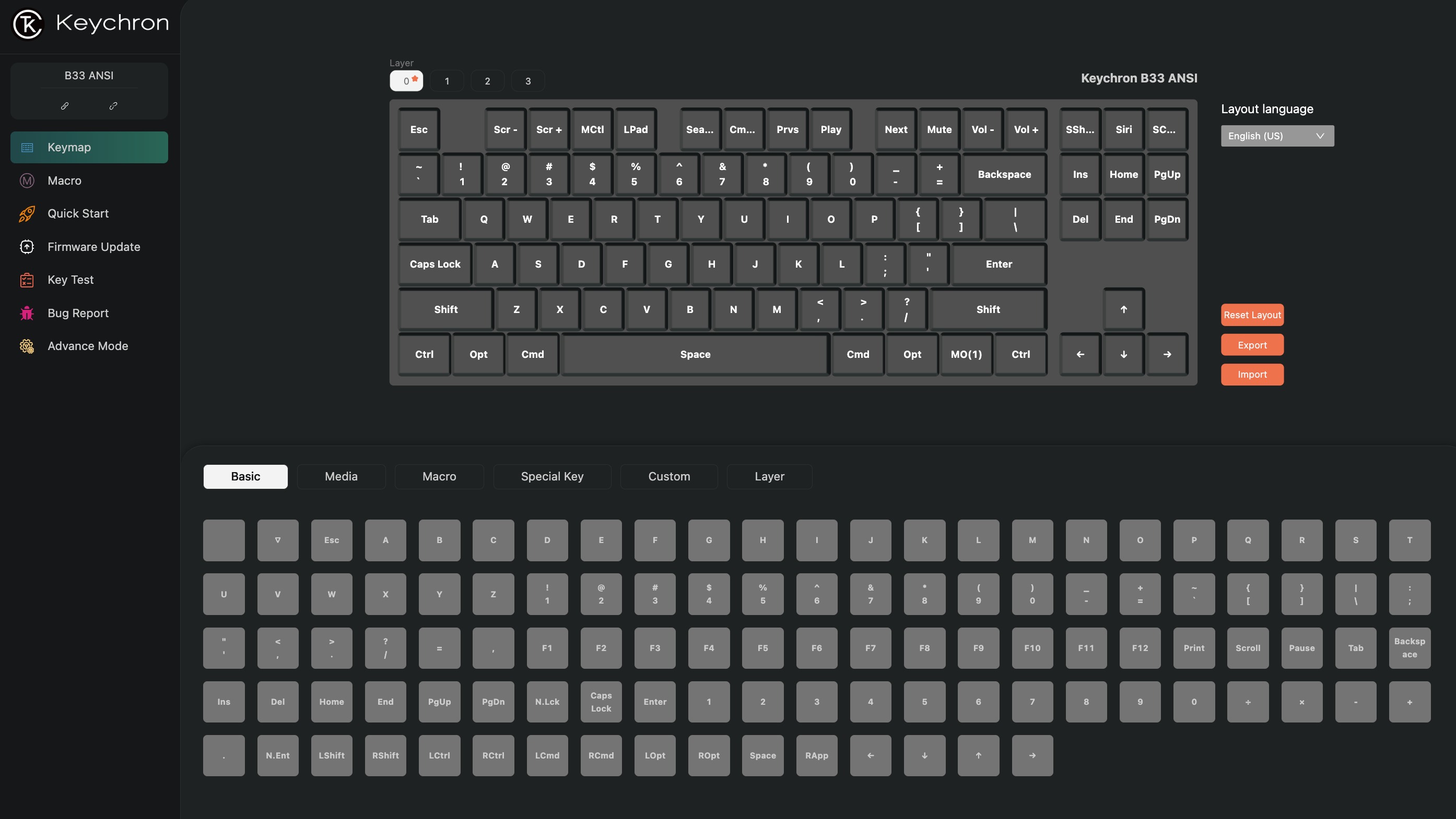 Bàn phím Keychron B33 7