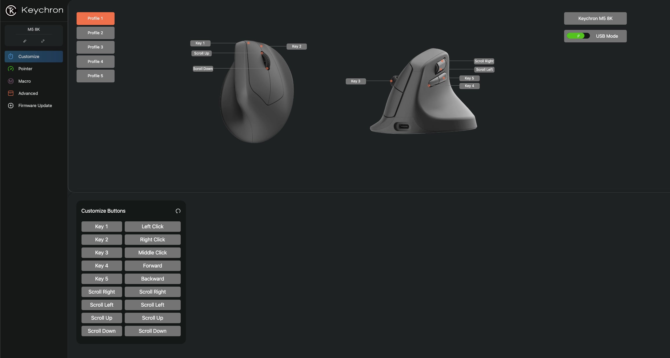  Chuột máy tính Keychron M5 9
