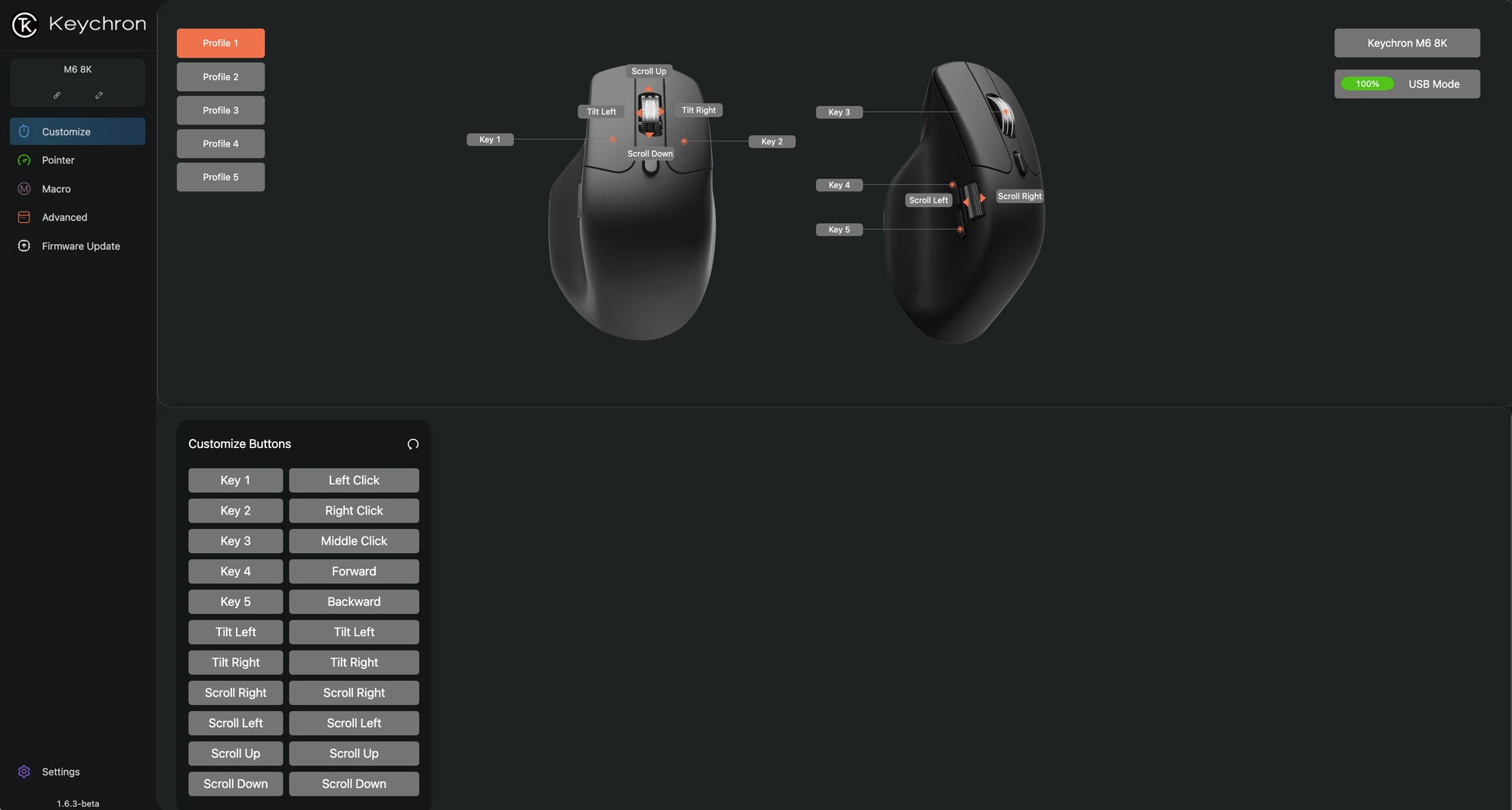 Chuột máy tính Keychron M6 7