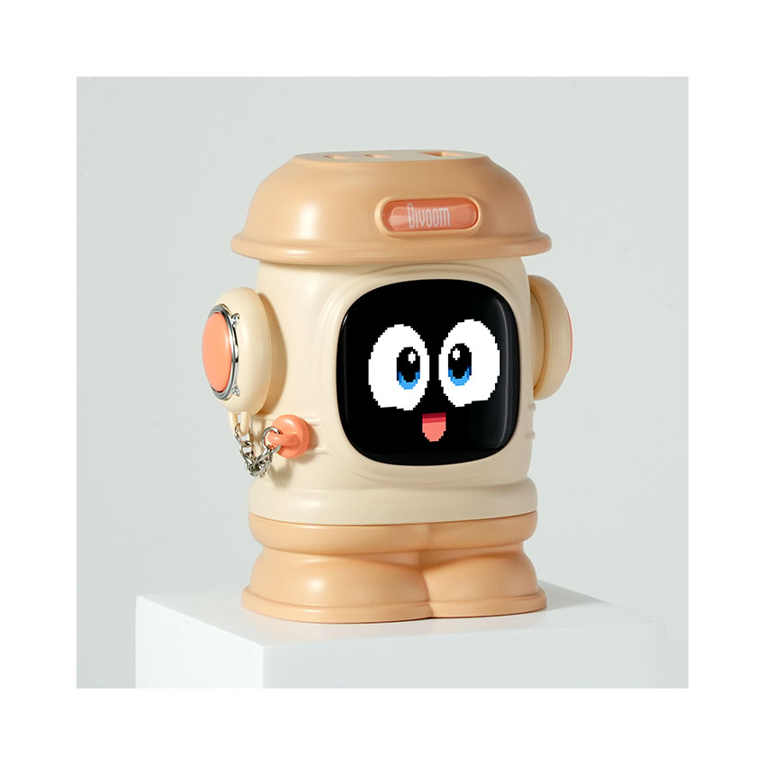 CỦ SẠC DIVOOM DIPOW-65 MÀN HÌNH LED 2C1A, MÀU HỒNG