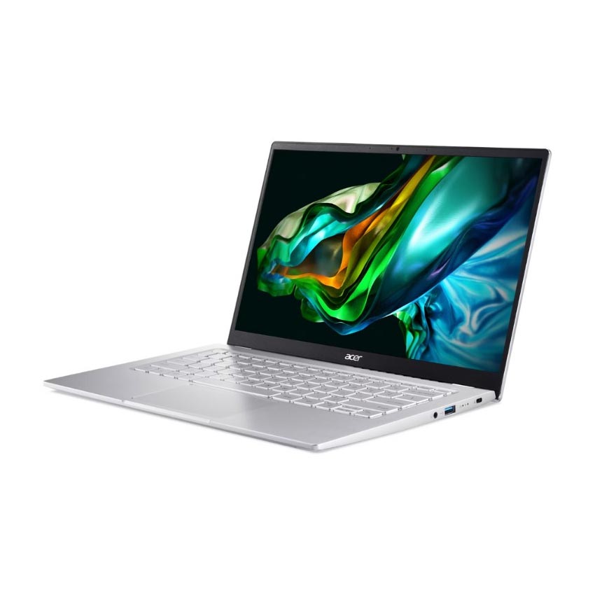 Laptop Acer Swift Go 14 SFG14-41-R251 (NX.KG3SV.005) (R5-7430U/16GB/1TB SSD/14.0FHD IPS 100% sRGB/Win11/Bạc/Vỏ nhôm) 2