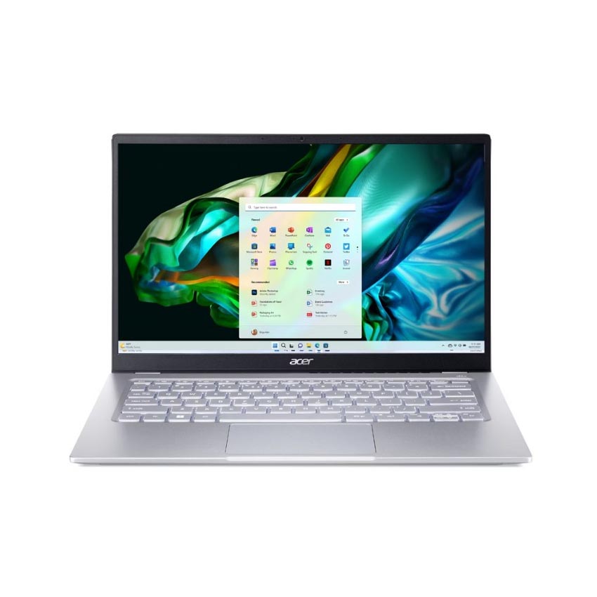 Laptop Acer Swift Go 14 SFG14-41-R251 (NX.KG3SV.005) (R5-7430U/16GB/1TB SSD/14.0FHD IPS 100% sRGB/Win11/Bạc/Vỏ nhôm)