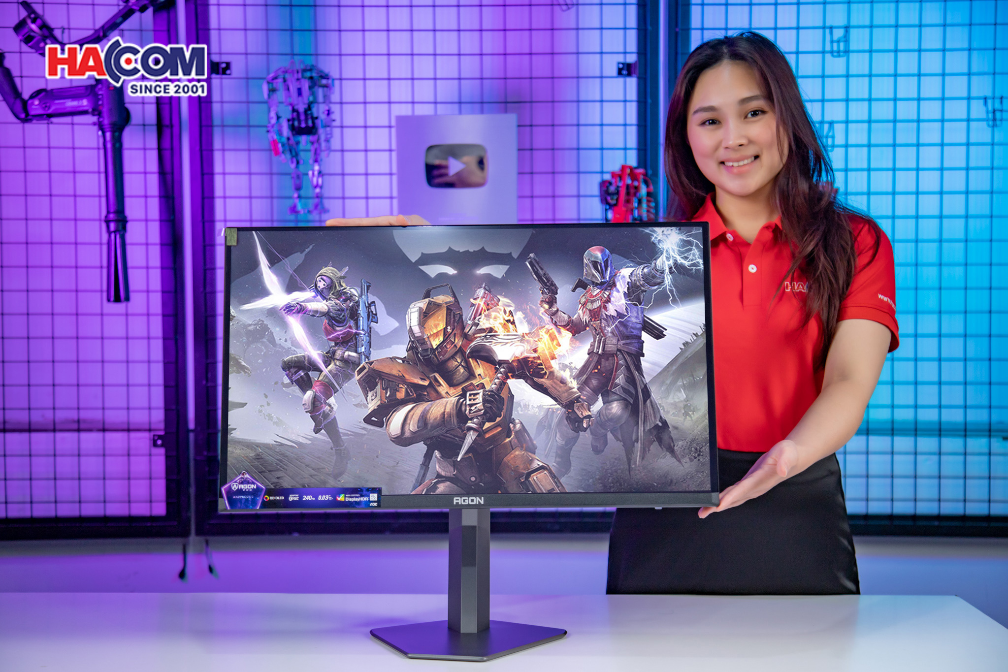 Màn hình Gaming OLED AOC AGON PRO AG276QZD2 | HACOM