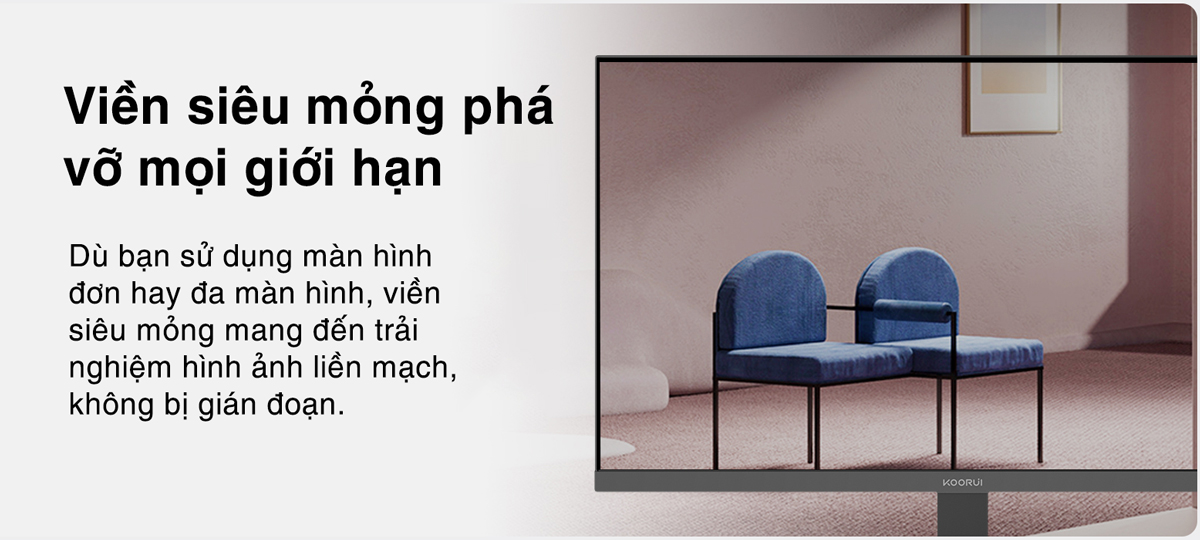 Thiết kế gọn gàng phù hợp không gian làm việc