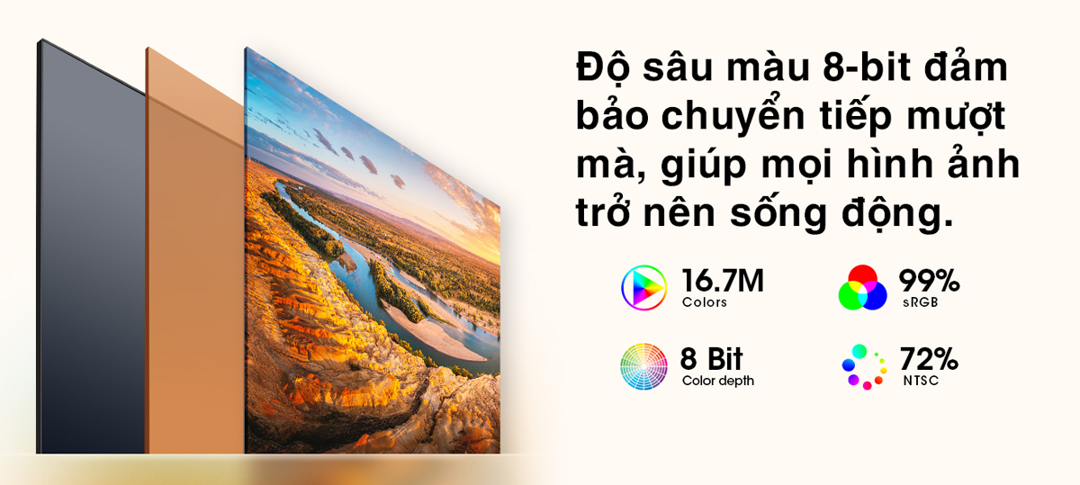 Công nghệ IPS - Màu sắc chân thực, góc nhìn rộng