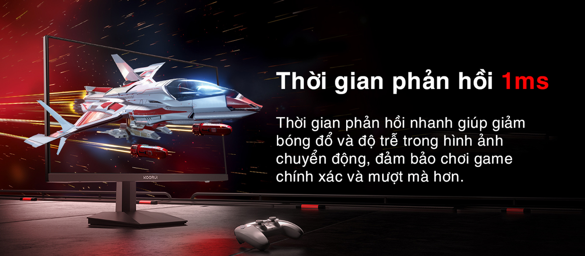 Thời Gian Phản Hồi Lightning-Fast 1ms
