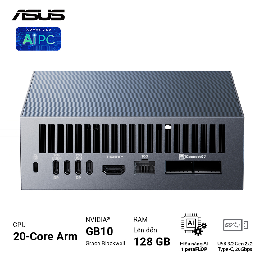 Mini PC AI Asus Ascent GX10 4