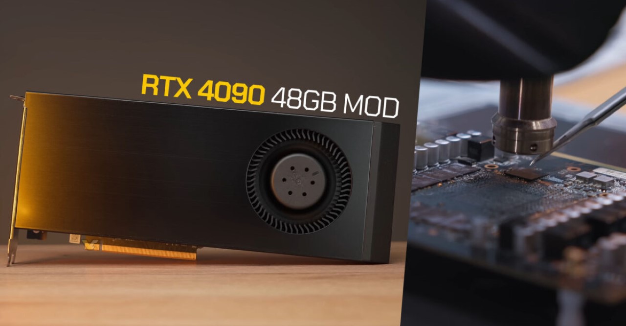Modder nâng cấp RTX 4090 từ 24GB lên 48GB