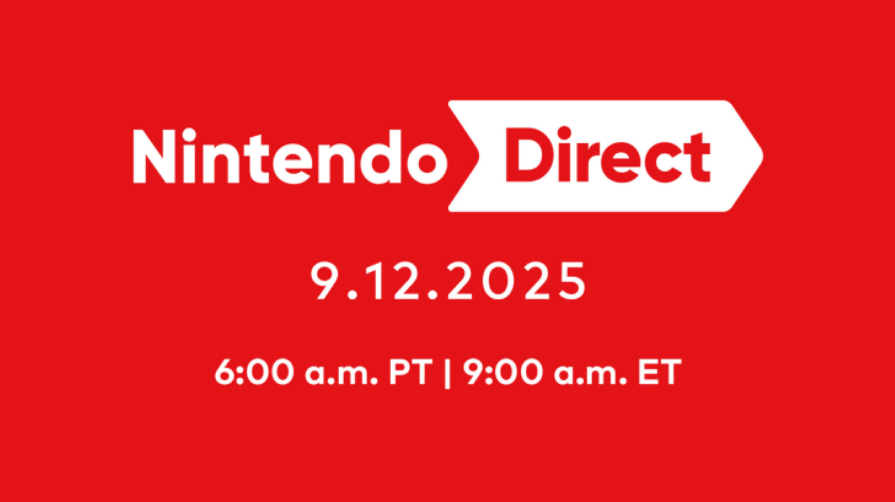 Nintendo tổ chức Nintendo Direct vào 12/09/2025
