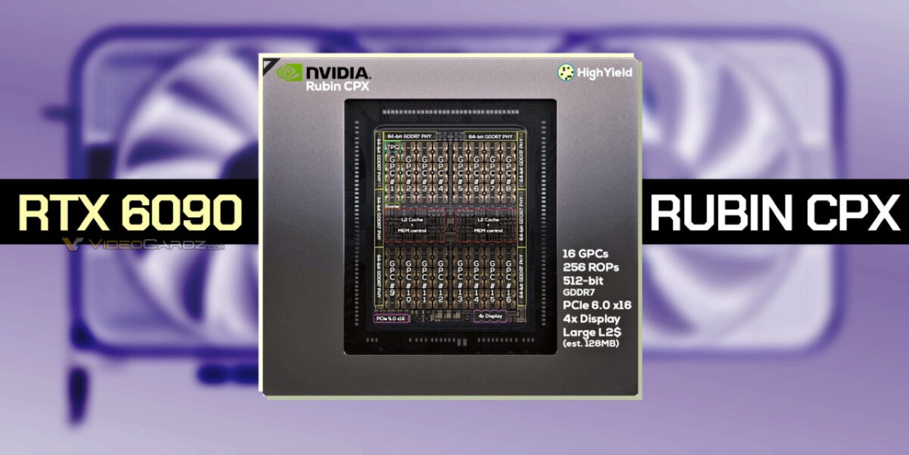 Rubin CPX gợi ý RTX 6090