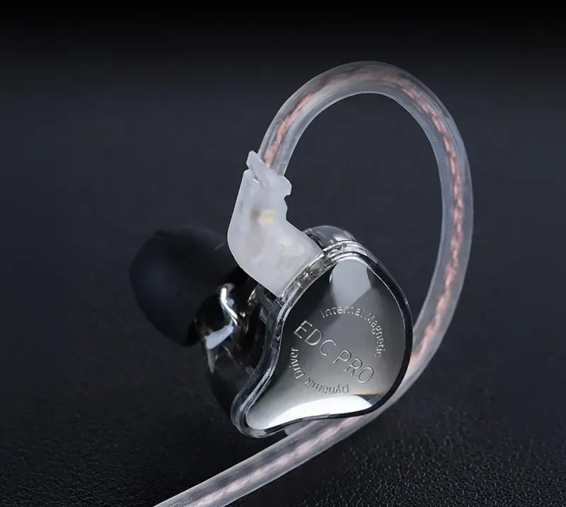 Tai nghe có dây KZ EDC Pro - Màu Xám (Có mic) 4