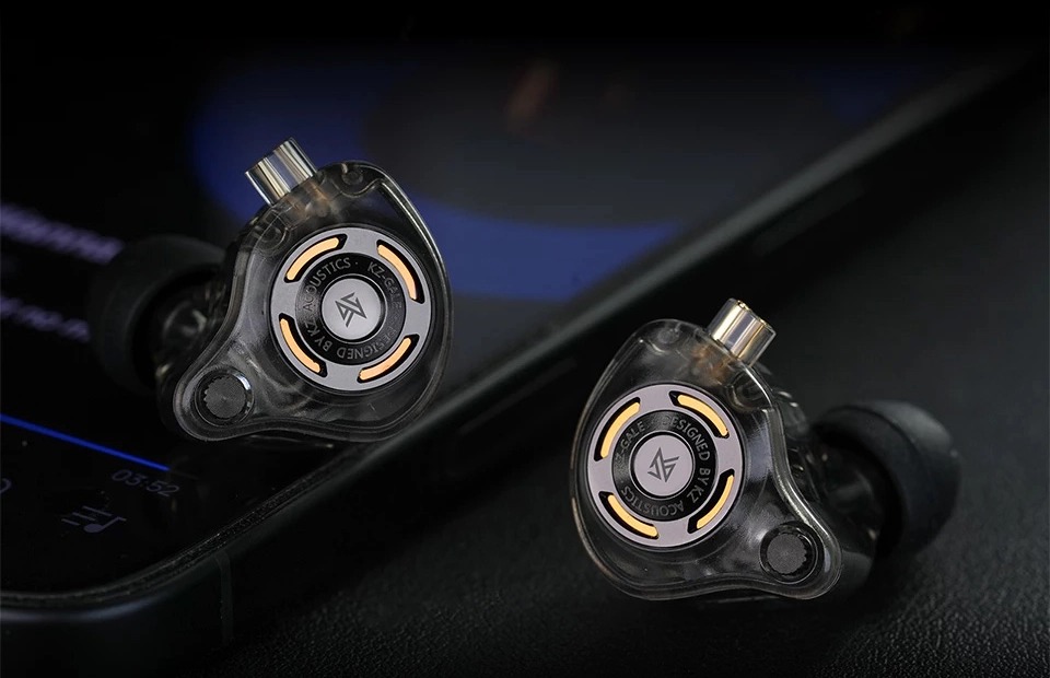 Tai nghe có dây KZ GALE - Màu Đen (Có mic) 2