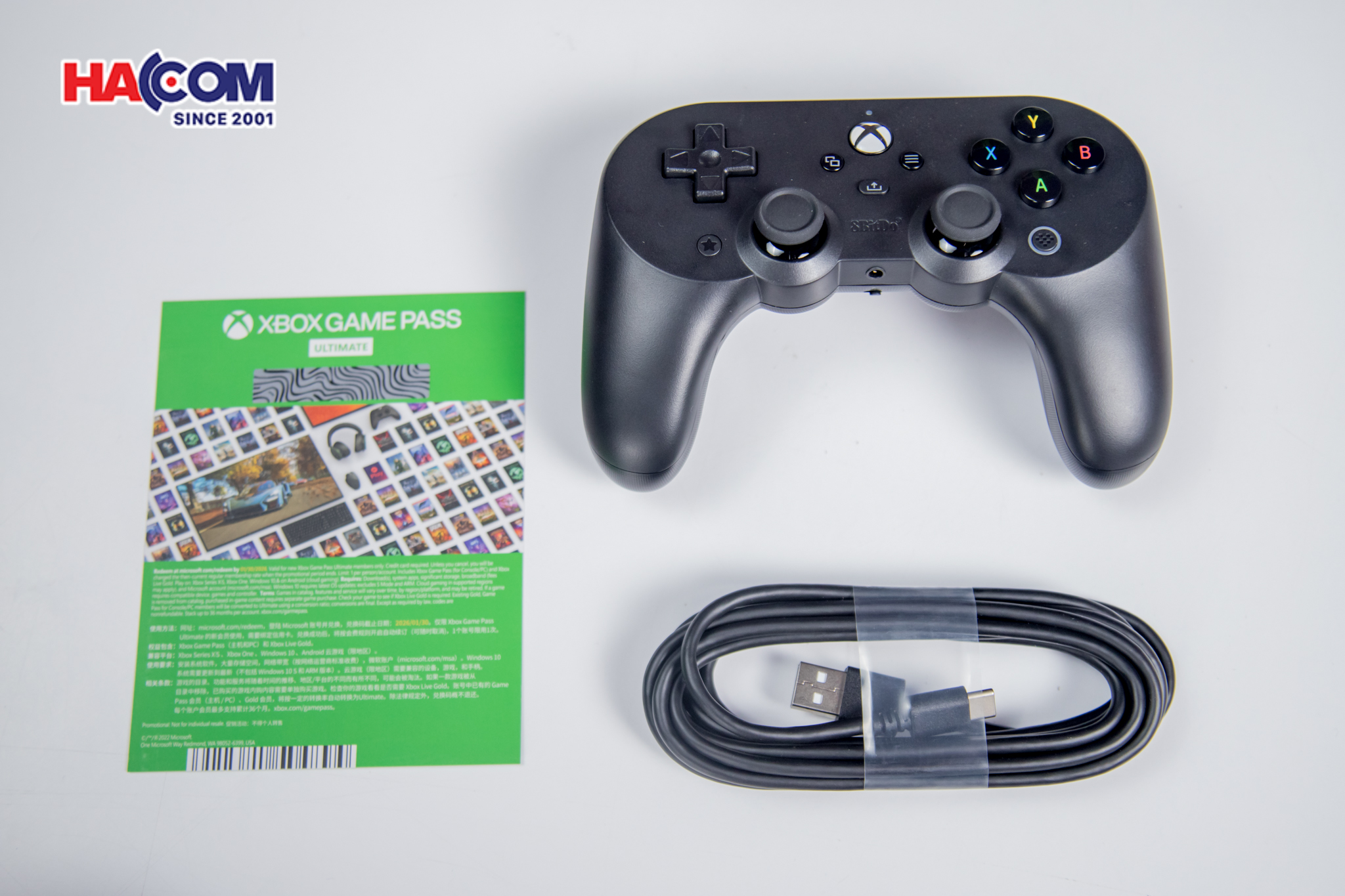 Tay cầm chơi game 8BitDo Pro 2 Wired Controller cho Xbox/Windows (PC) Màu Đen 11