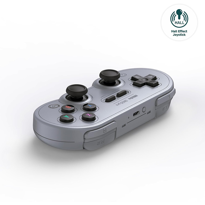  Tay cầm chơi game 8BitDo SN30 Pro Bluetooth GamePad - Hall edition/ Gray 1