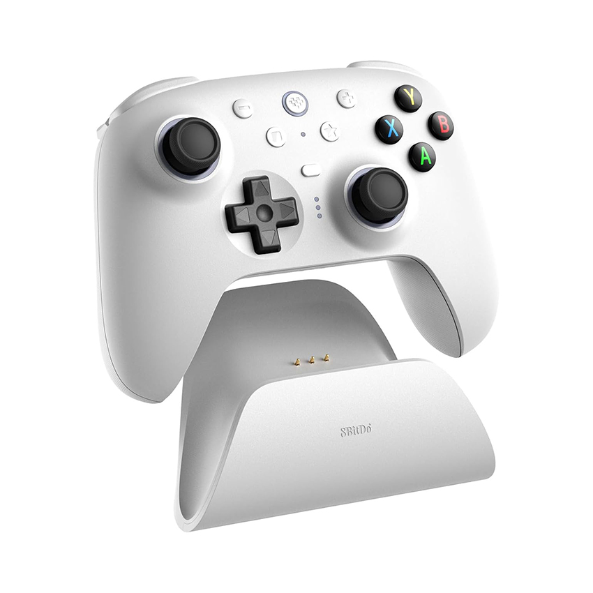 Tay cầm chơi game 8BitDo Ultimate 2 Wireless Controller - Whitey-cam-choi-game-8bitdo-ultimate-2-wireless-controller-white-2.jpg 1