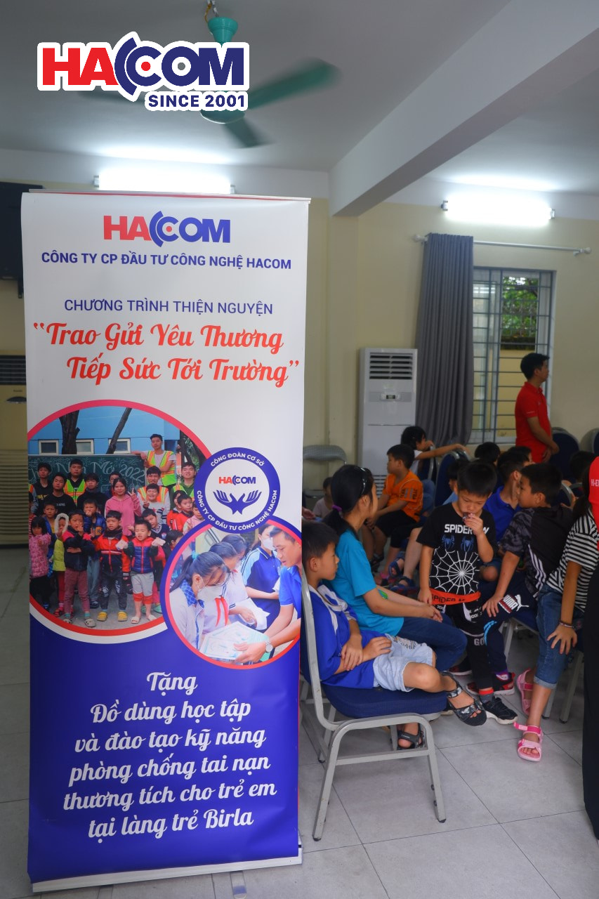 Chương trình thiện nguyện HACOM tại Làng trẻ em Birla - Ảnh 7