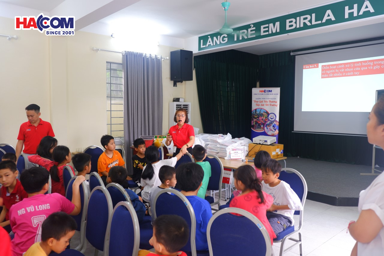 Chương trình thiện nguyện HACOM tại Làng trẻ em Birla - Ảnh 3